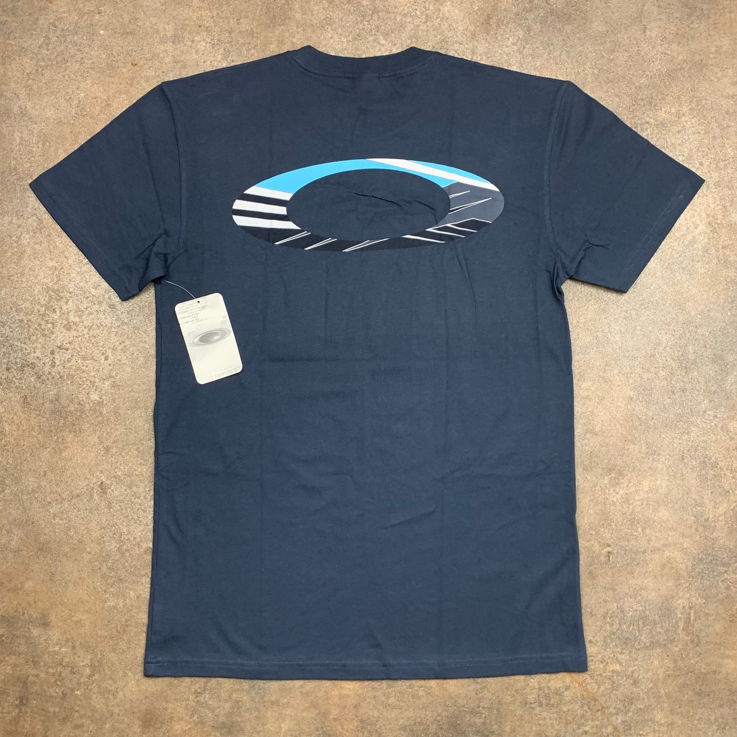 Oakley 00s navy graphic deadstock t-shirt