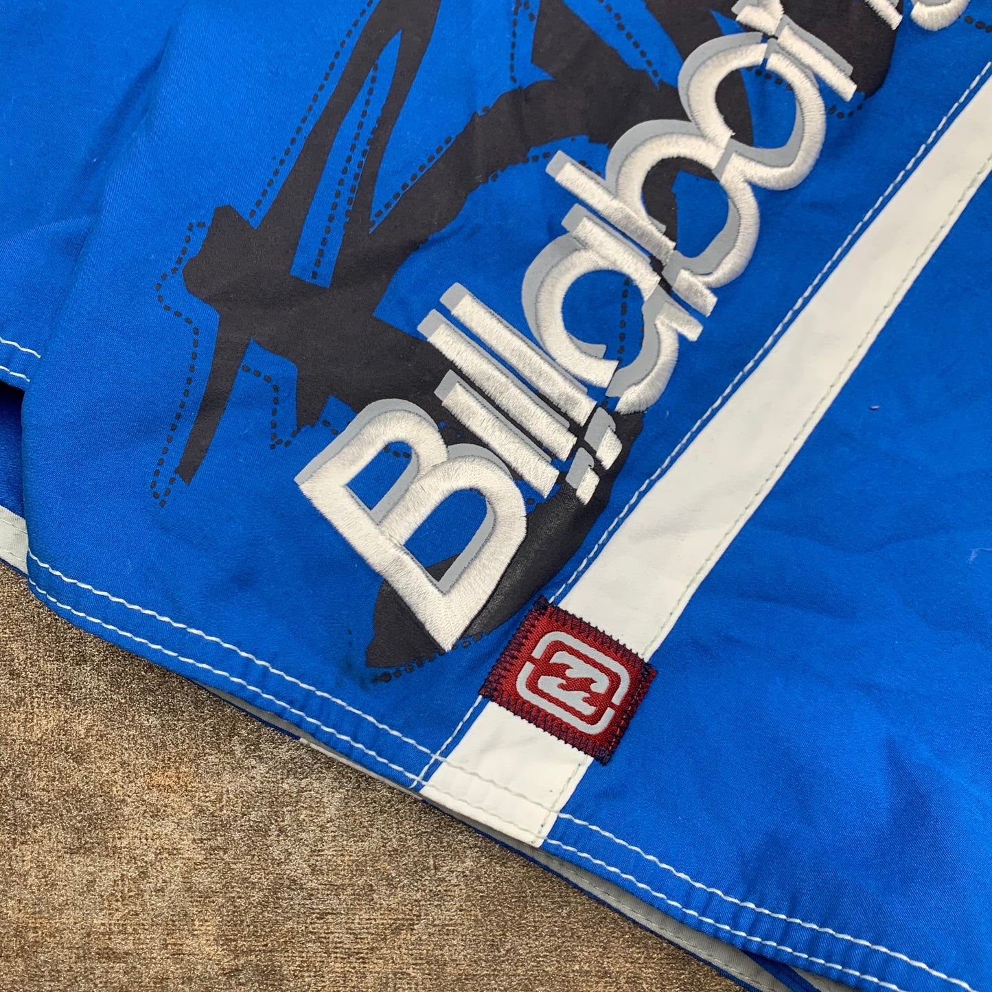 Billabong 00s Parko signature blue boardshorts