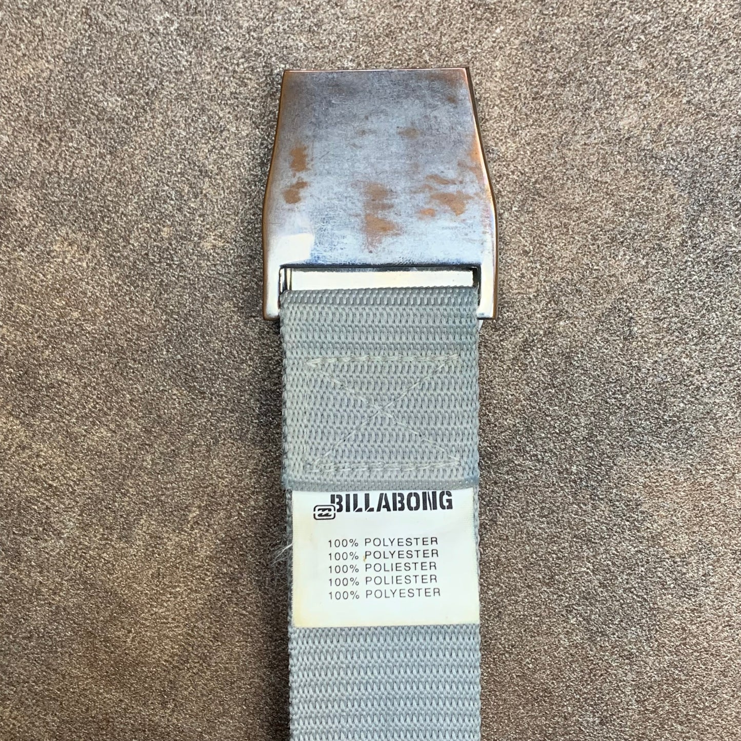 Billabong 00s graphic embroidered belt