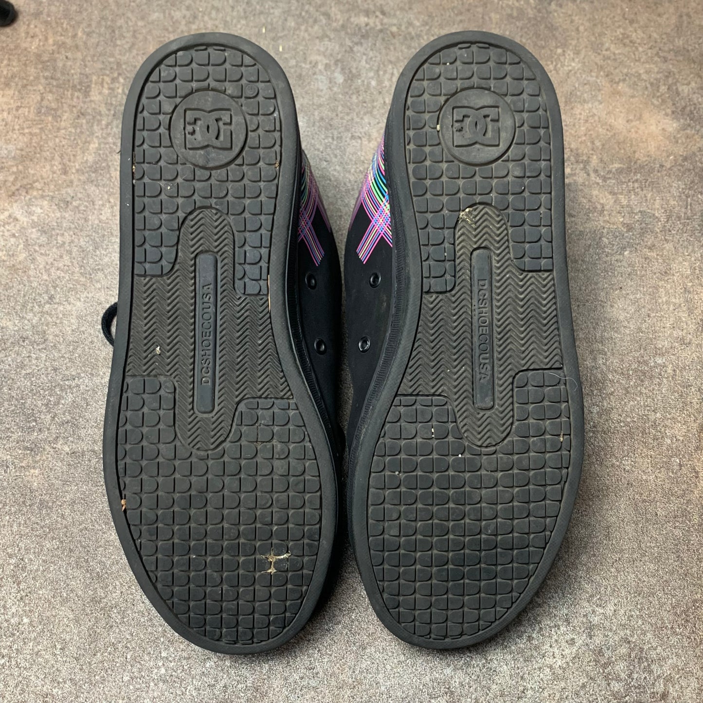 DC Shoes Pixie 4 00s black pink chunky trainers