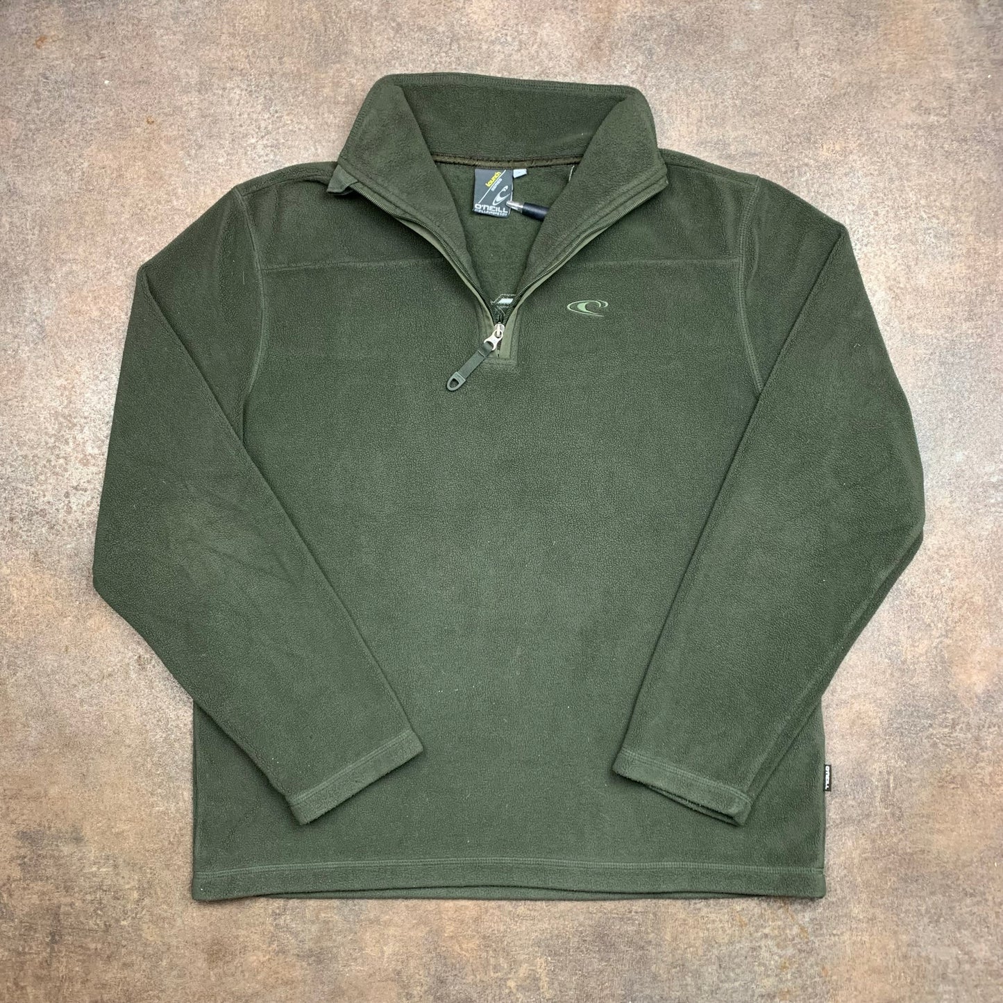 O'Neill 00s embroidered quarter zip fleece