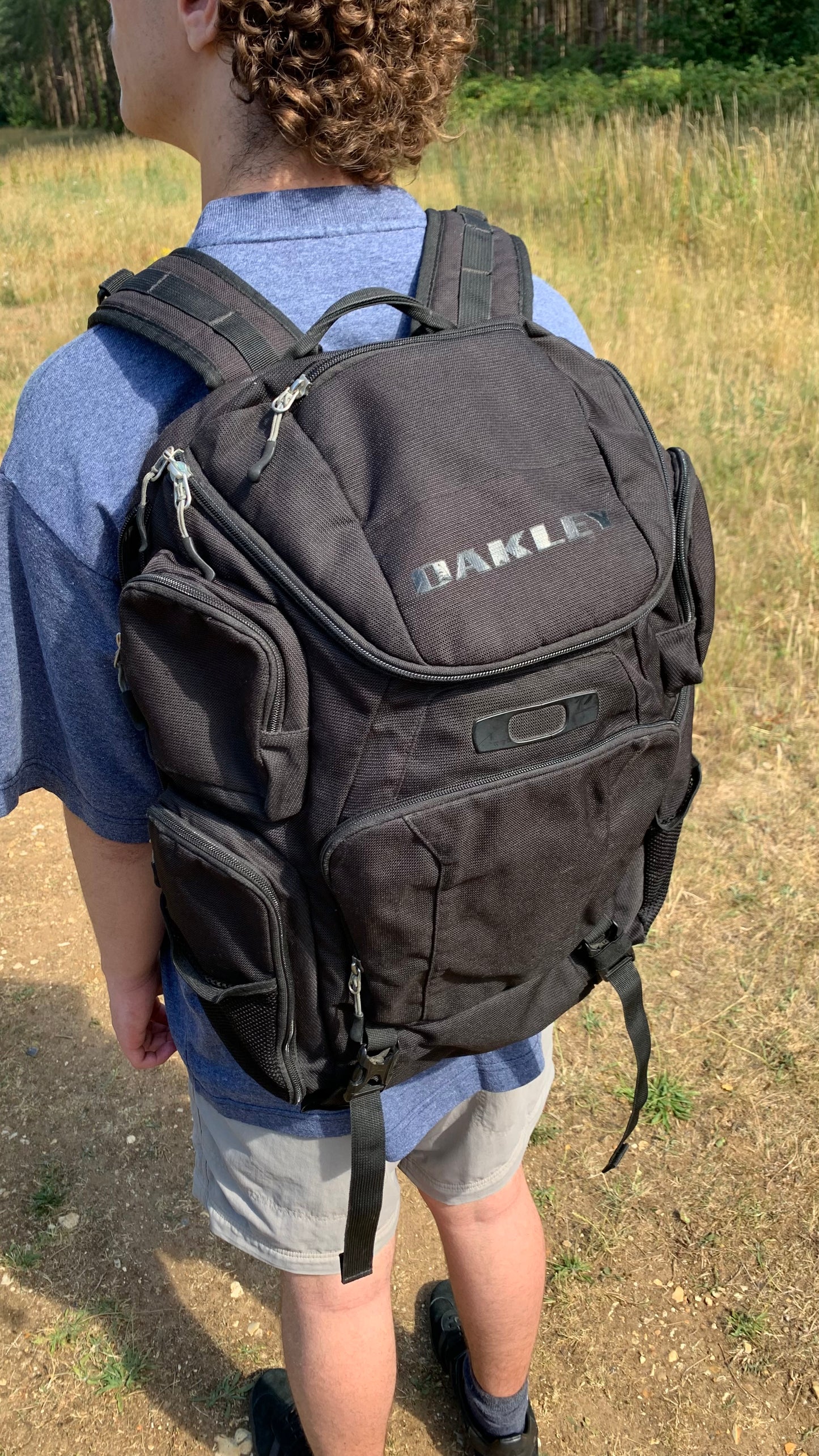Oakley Blade 40 black logo backpack