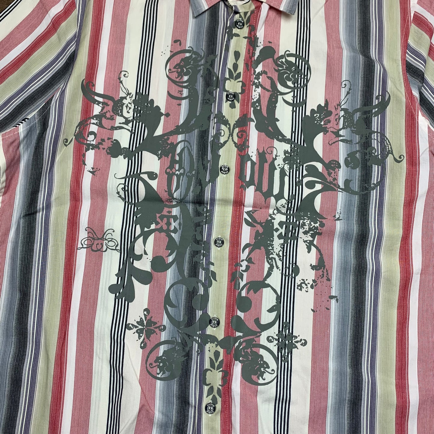 Oxbow 00s deadstock graphic button shirt