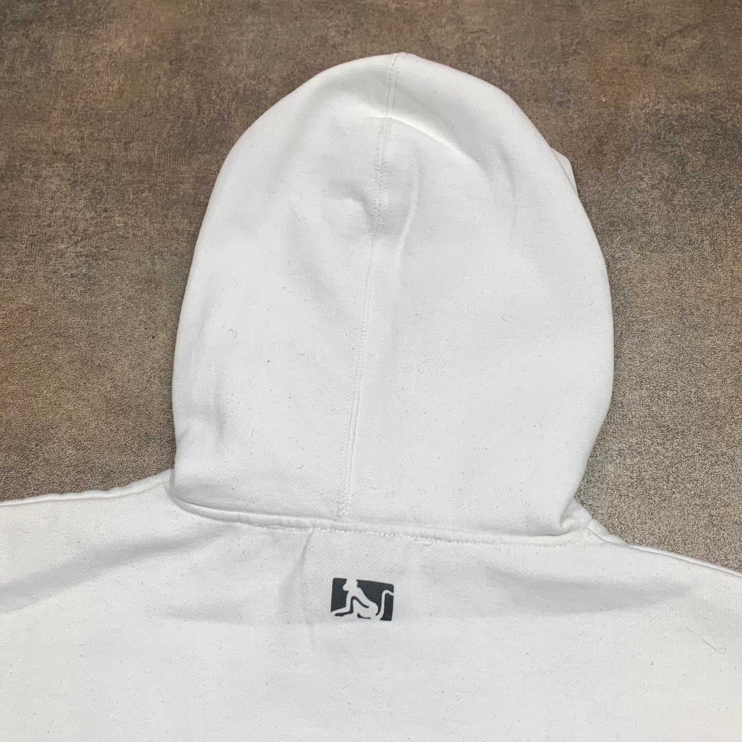 Drunknmunky 00s graphic boxy hoodie
