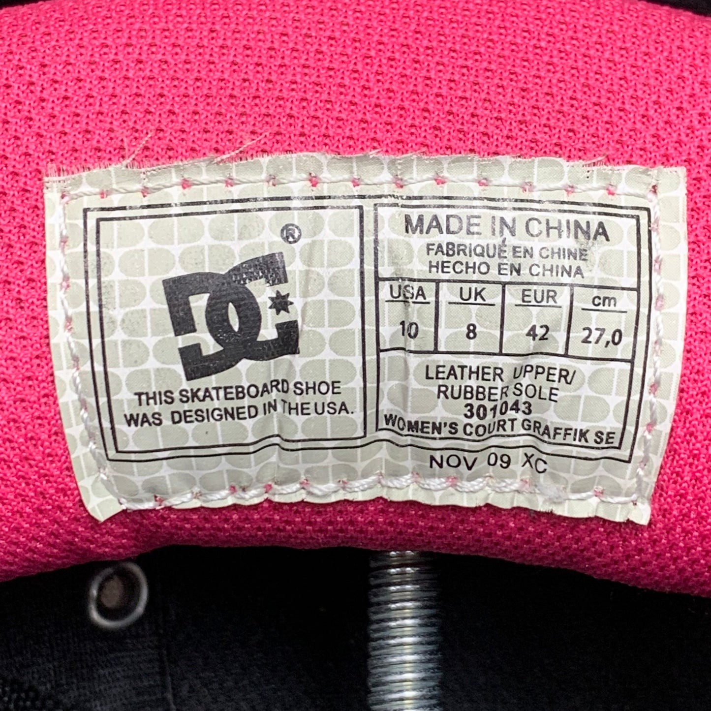 DC Shoes 00s Court Graffik grunge trainers