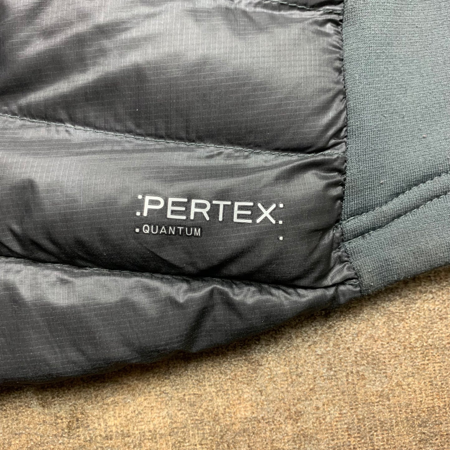 Rab Pertex Quantum grey puffer jacket