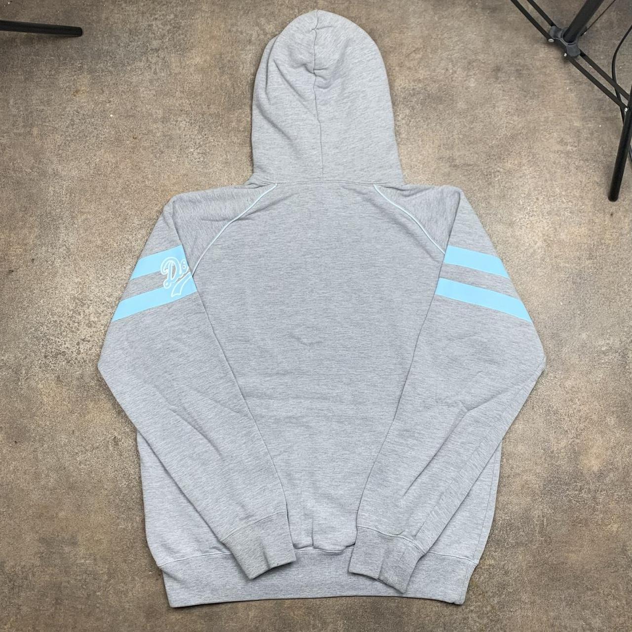 Mambo 00s grey blue baggy hoodie