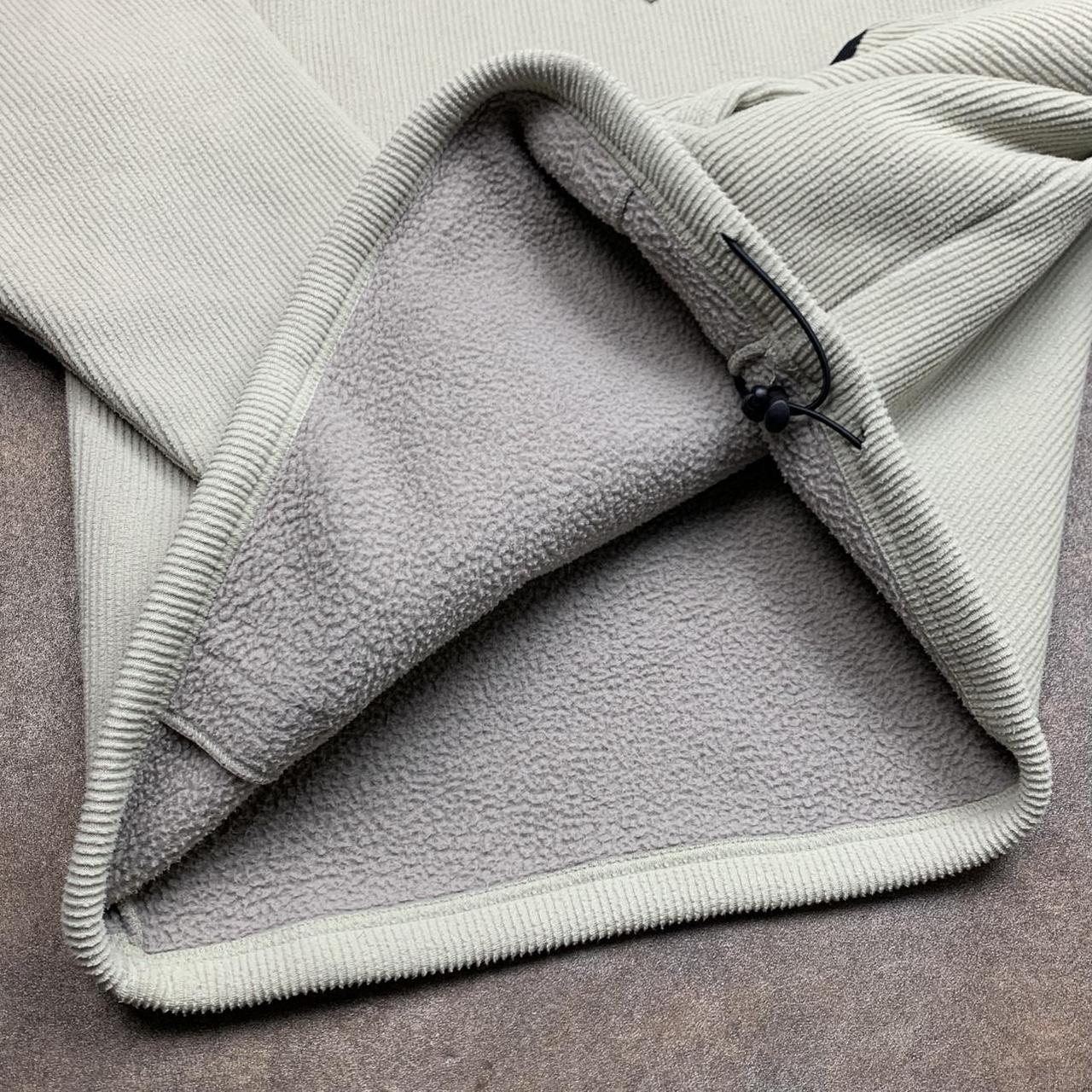 Quiksilver 90s quarter zip chunky knit cream jumper