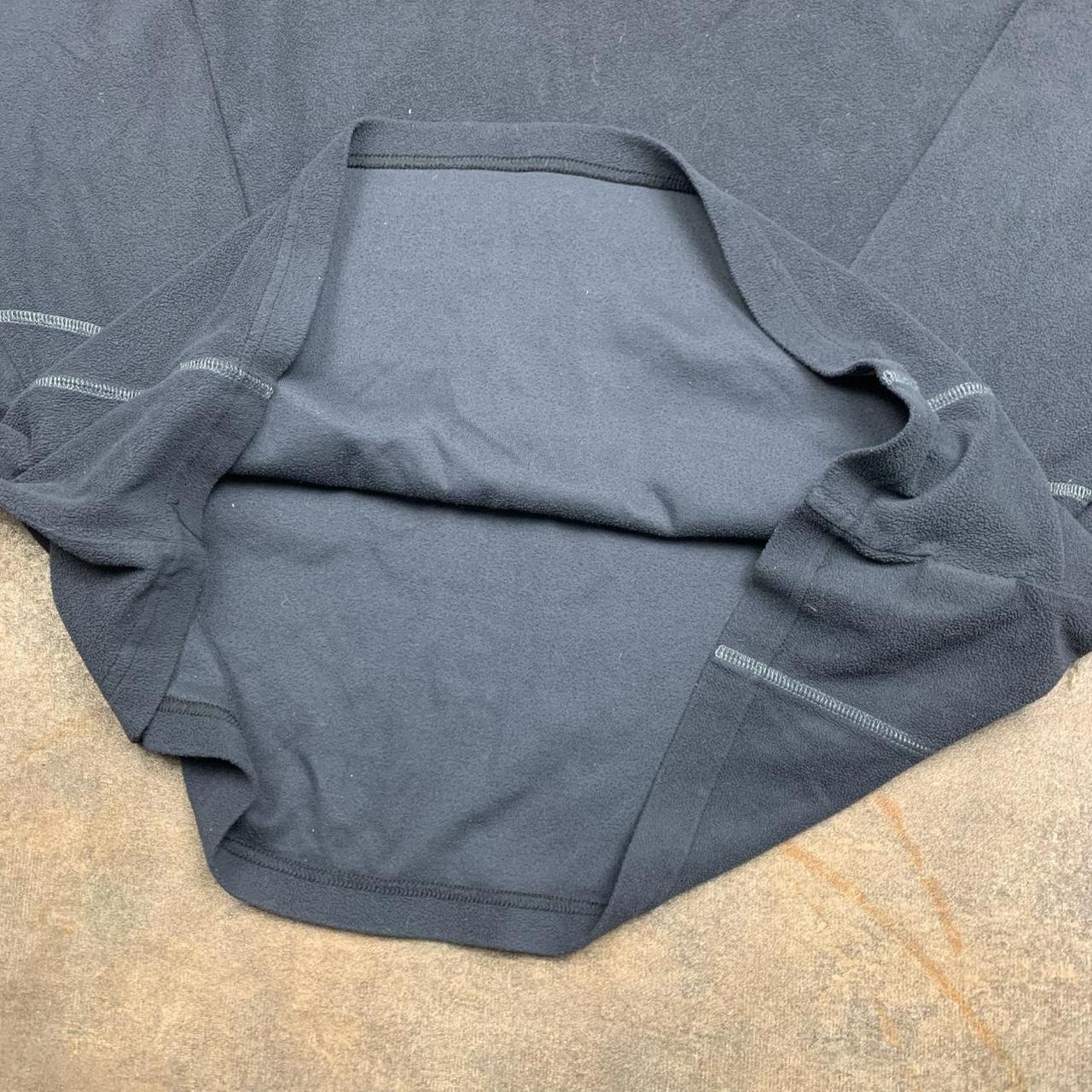 Columbia black grey quarter zip fleece