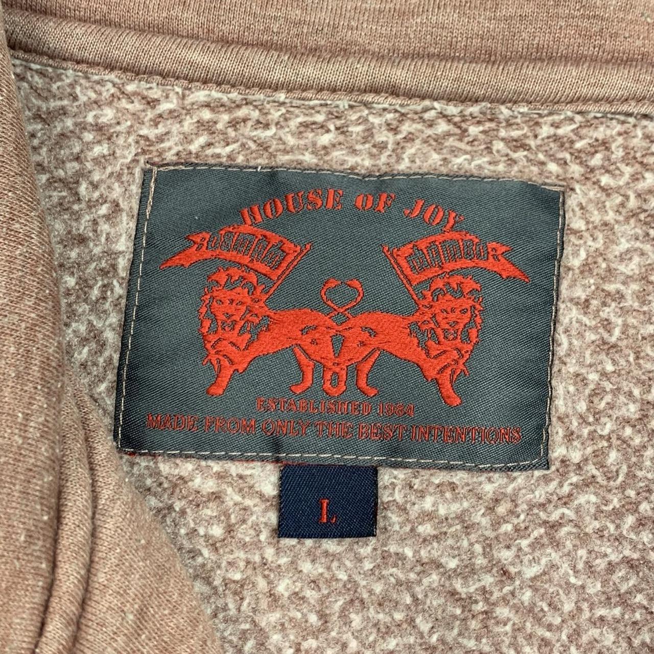 Mambo 00s pink boxy zip jumper