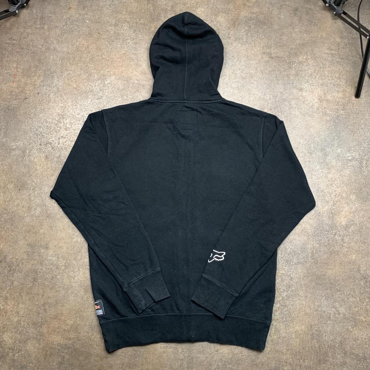 Fox Racing x Red Bull 00s black graphic zip hoodie