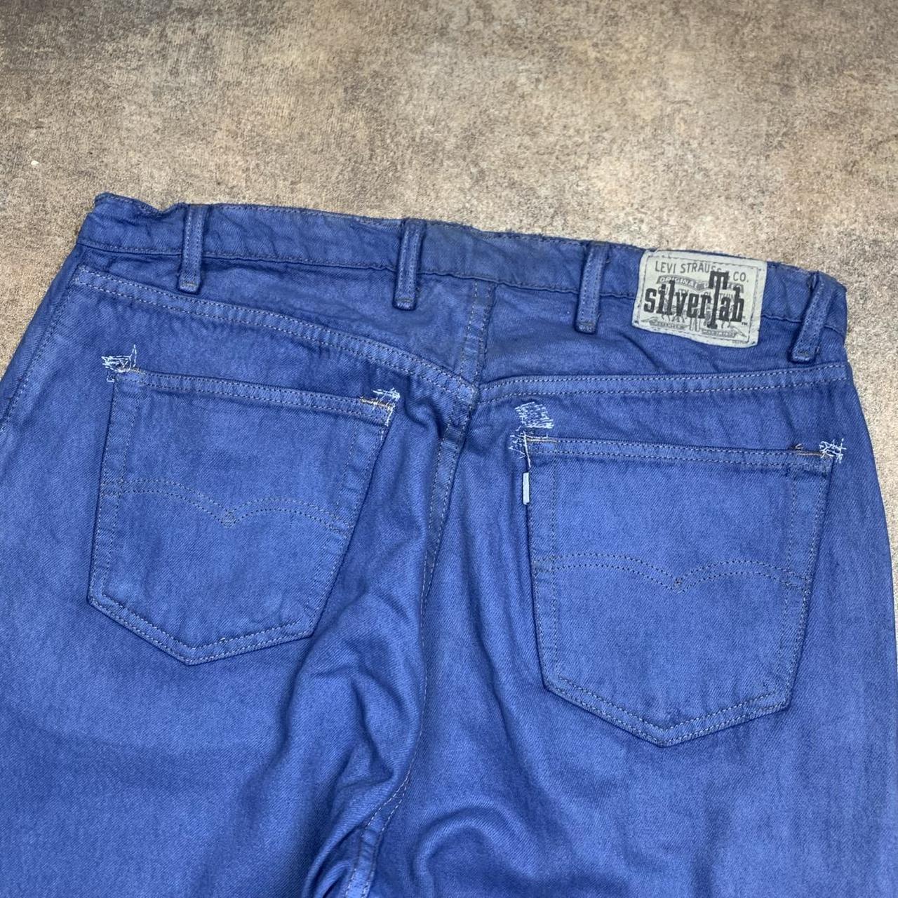 Levi’s Silvertab 00s baggy blue denim jeans