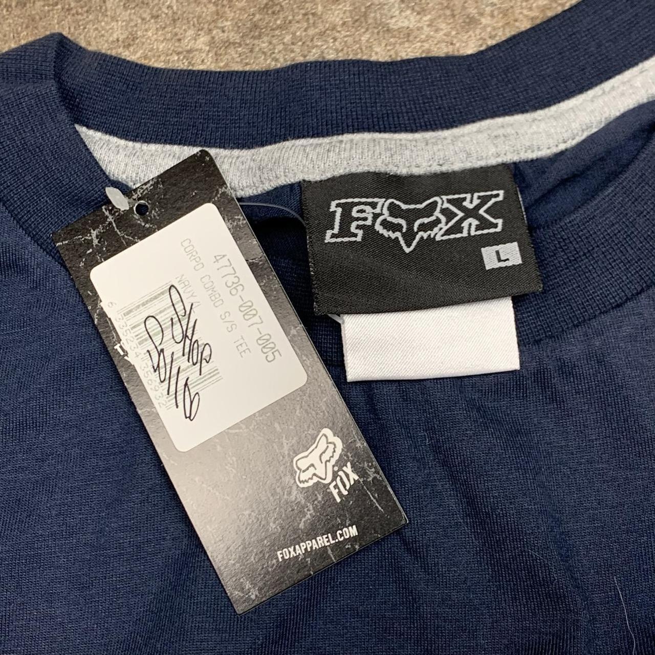 Fox Racing 00s navy graphic tee