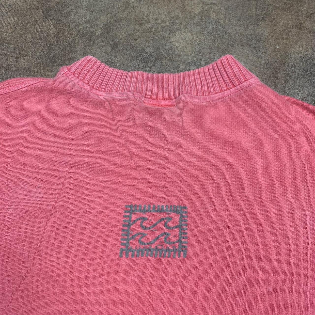 Billabong 90s rare hot pink graphic tee