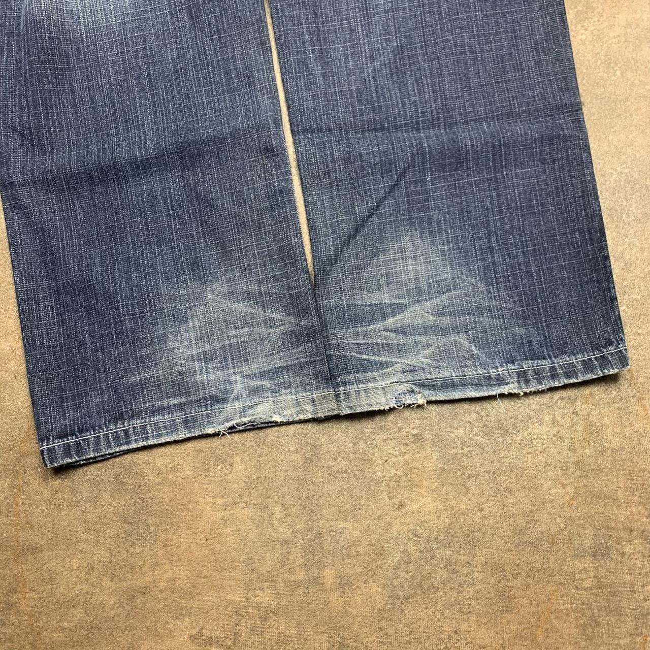 Southpole 00s navy baggy faded denim jeans
