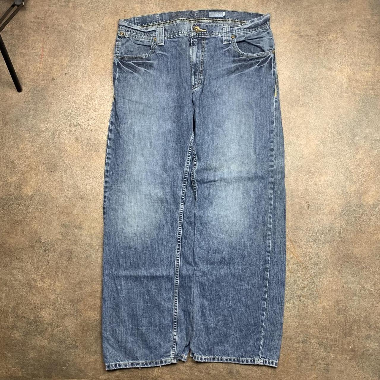 Levi's Silvertab 00s baggy navy blue denim jeans