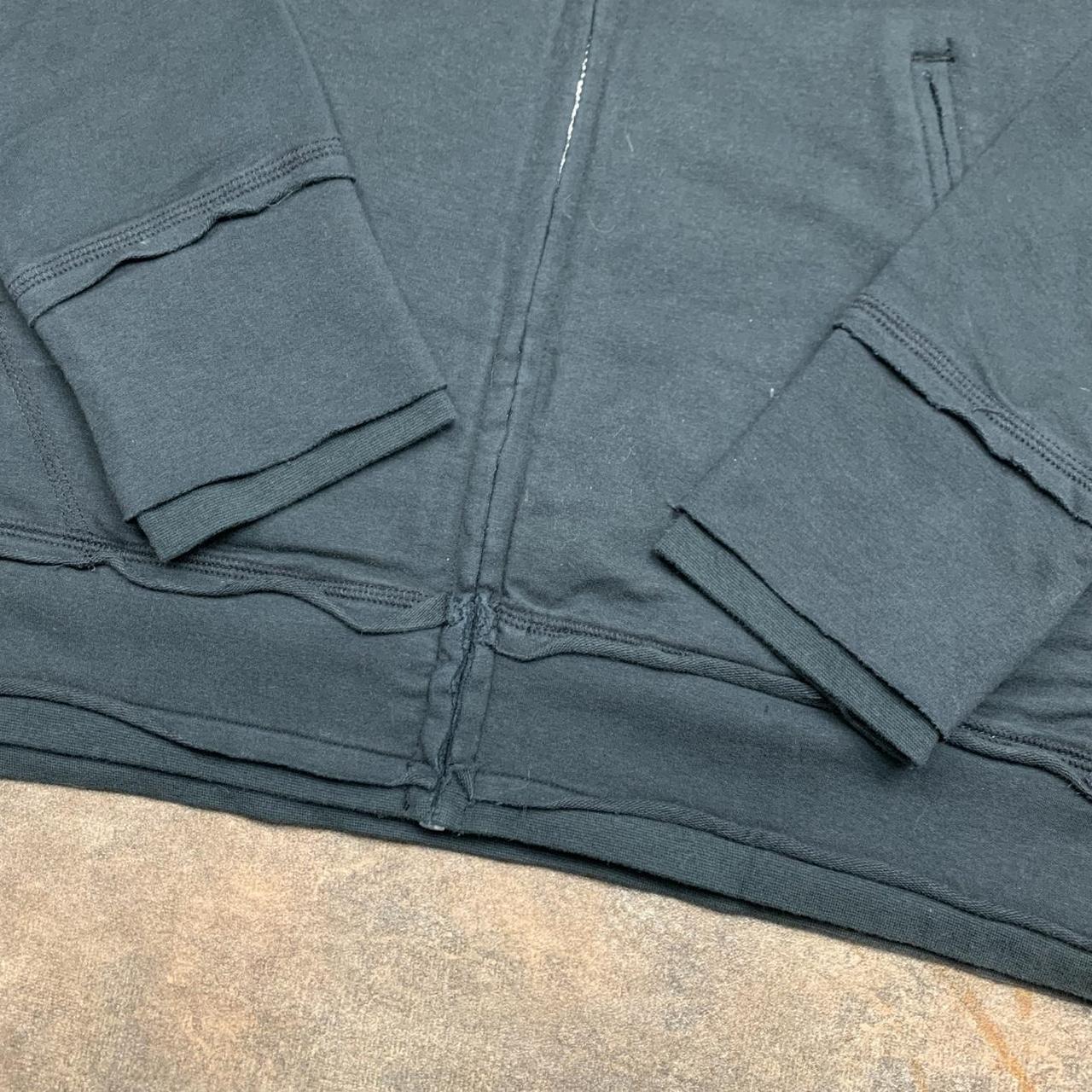 Oakley 00s graphic black faded zip jumper