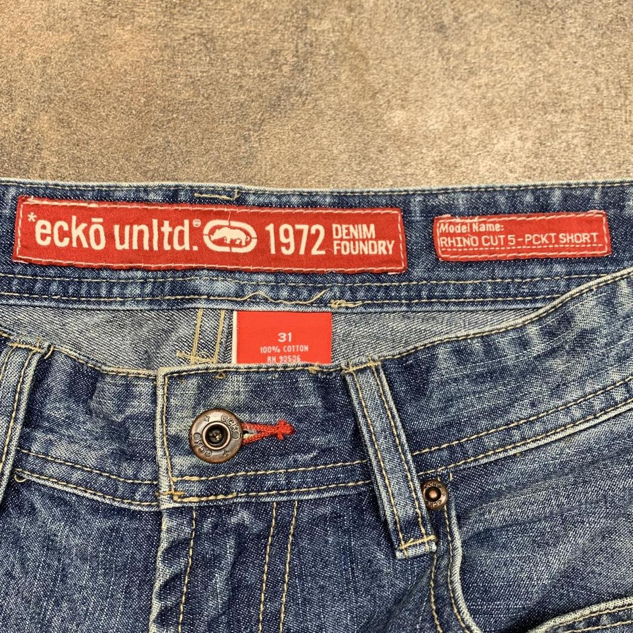 Ecko Unltd. 00s baggy blue denim jorts