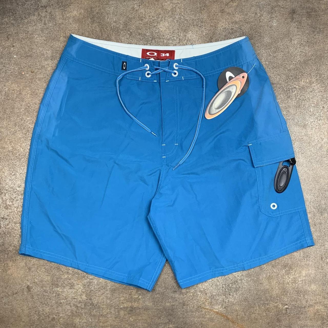 Oakley Software 00s blue baggy boardshorts