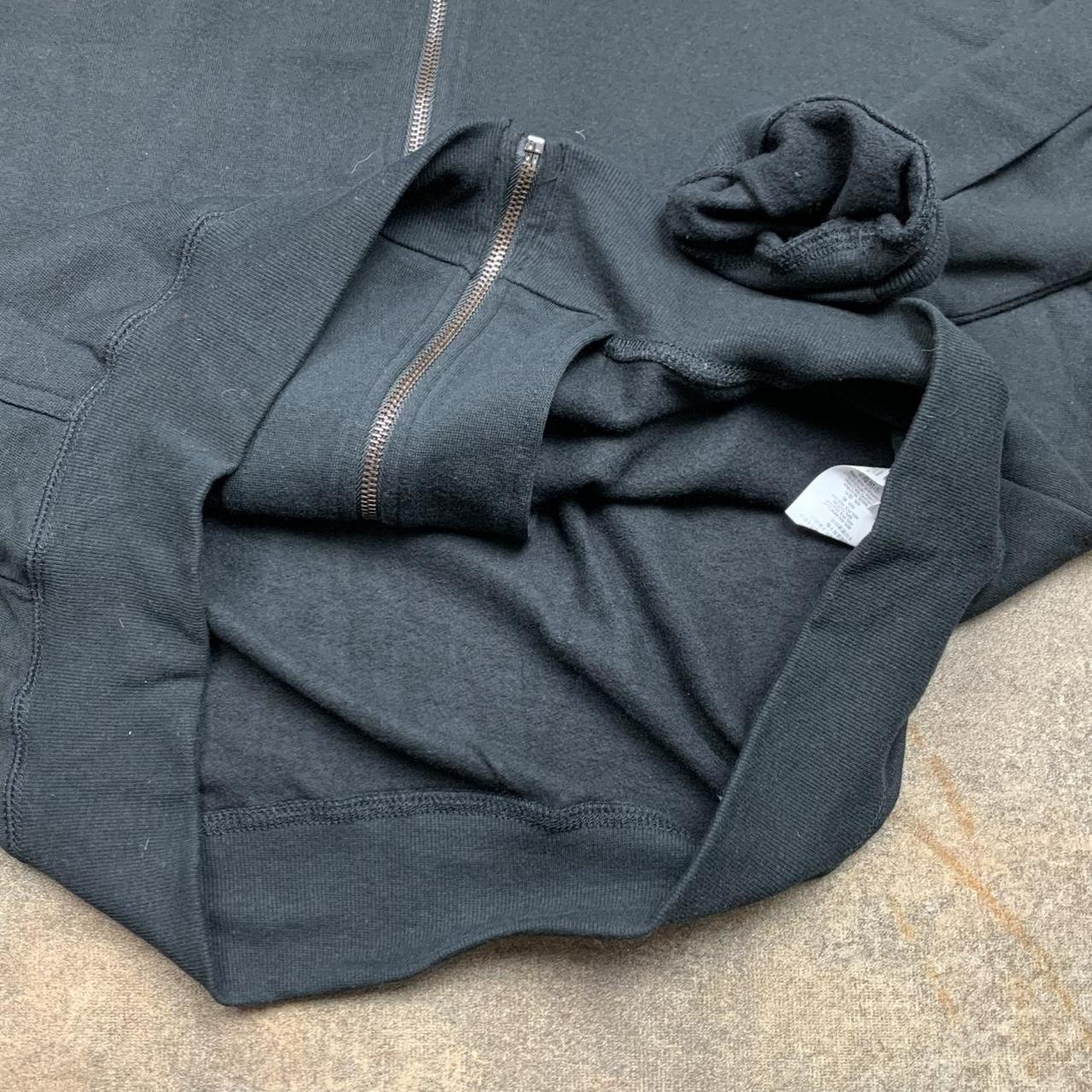 Oakley 00s black blue boxy zip hoodie