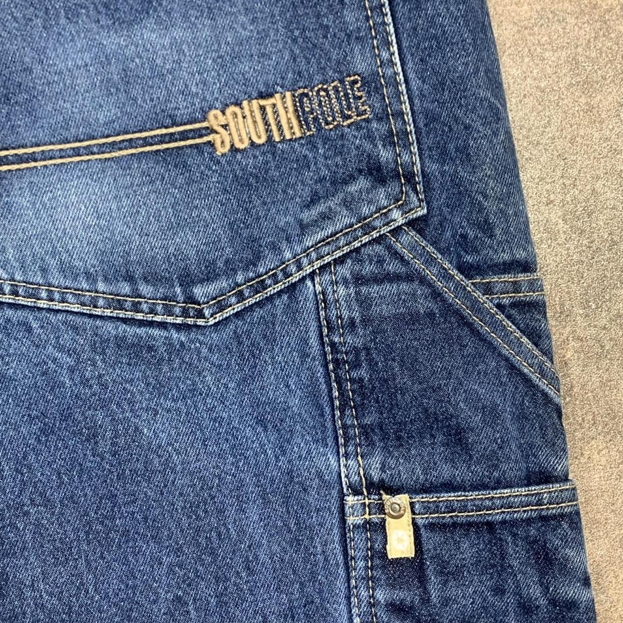 Southpole 00s navy baggy carpenter denim jeans