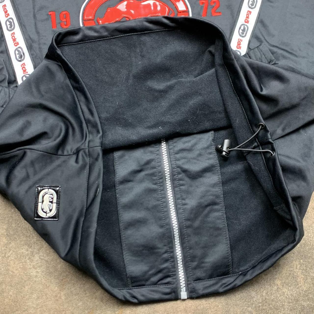 Ecko Function 00s graphic black red zip jacket