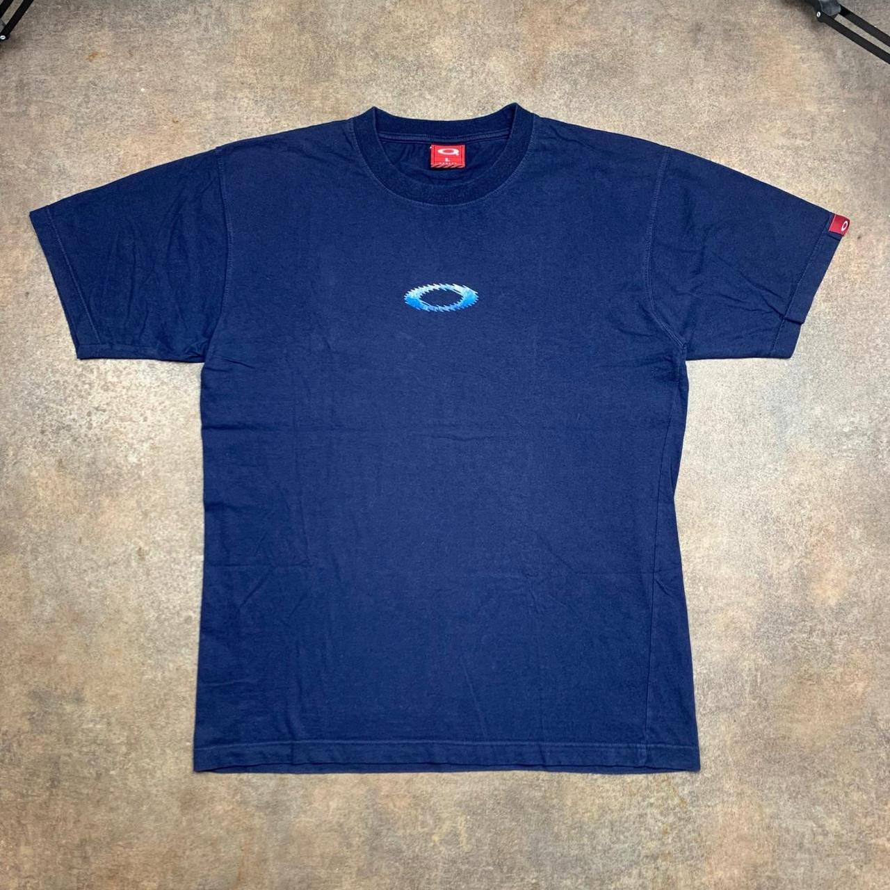 Oakley Software 00s navy static icon graphic tee