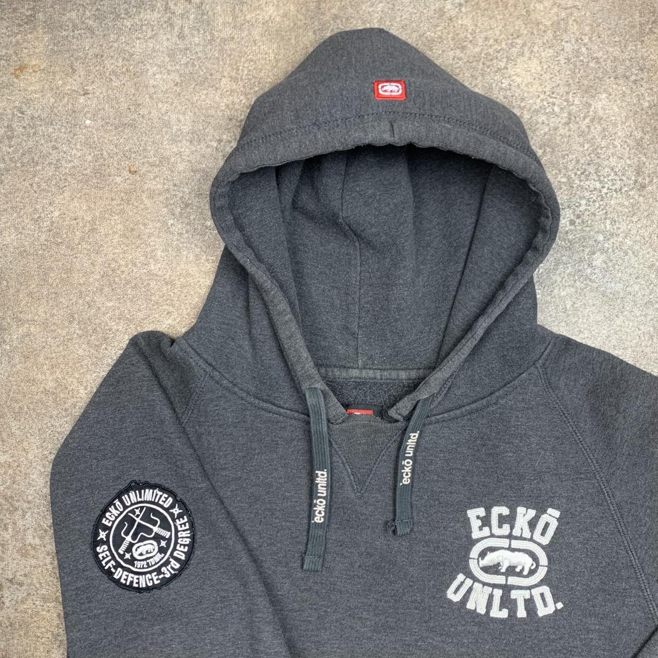 Ecko Unltd. 00s grey baggy hoodie