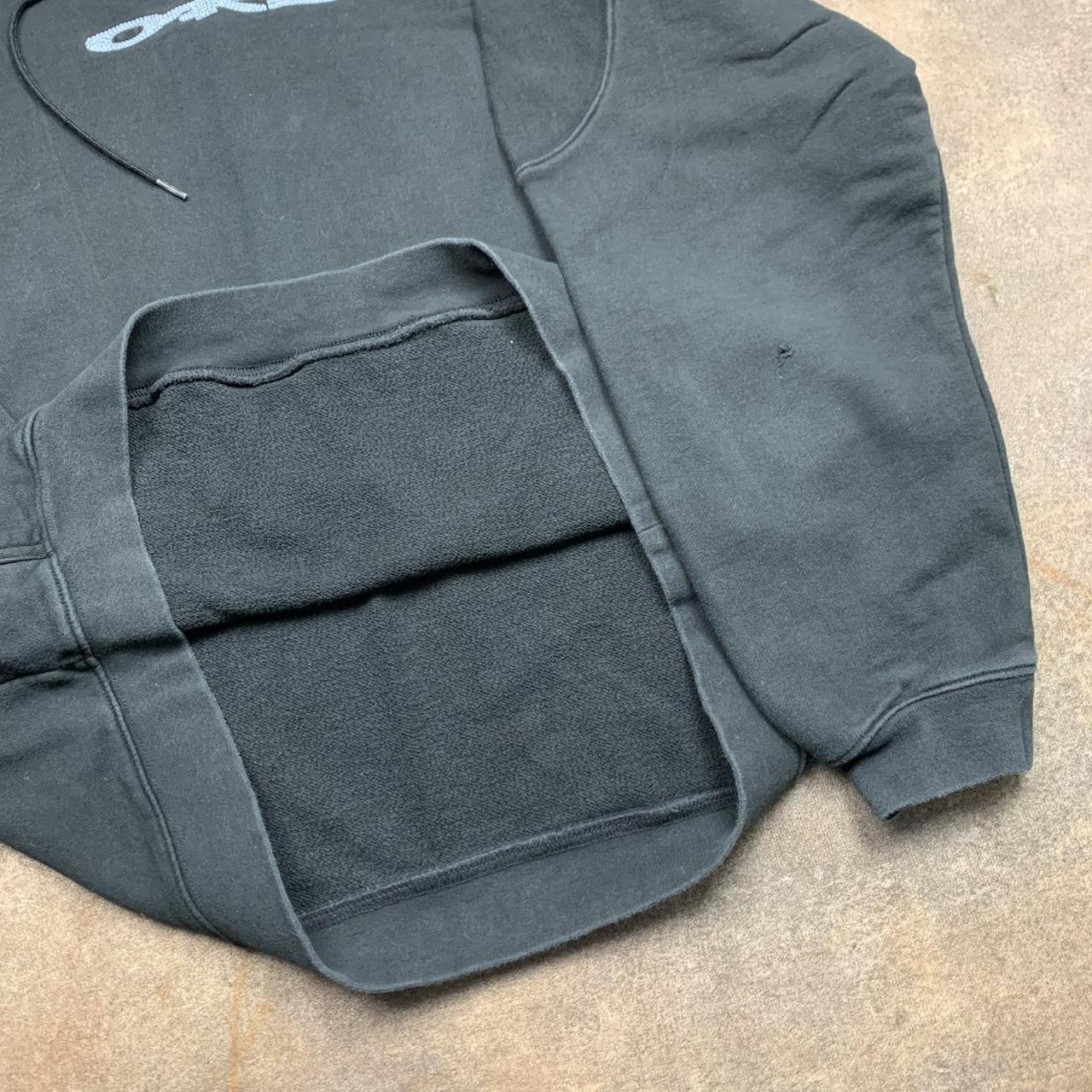 Oakley Software 00s graphic black blue boxy hoodie