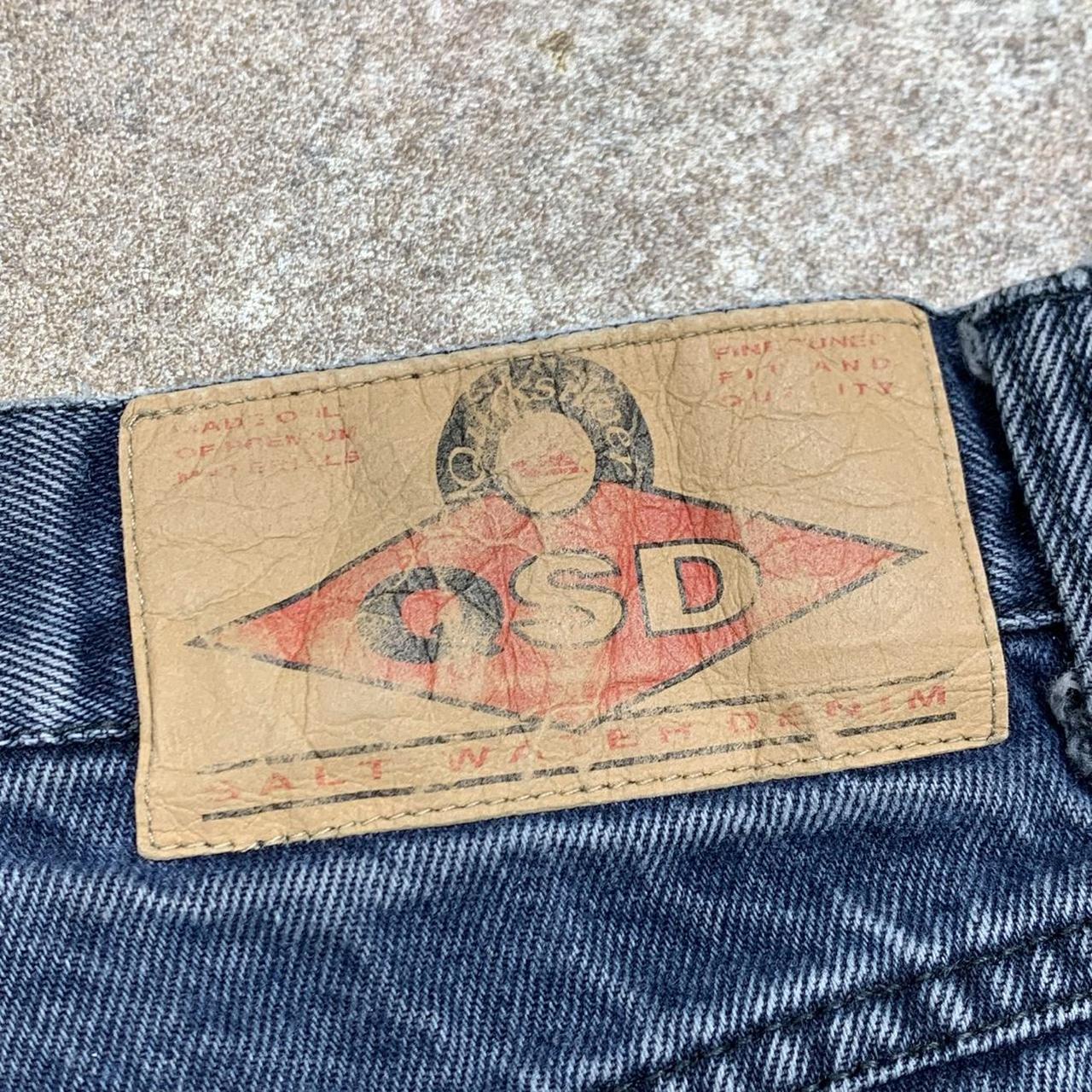 Quiksilver ‘92 baggy navy denim shorts