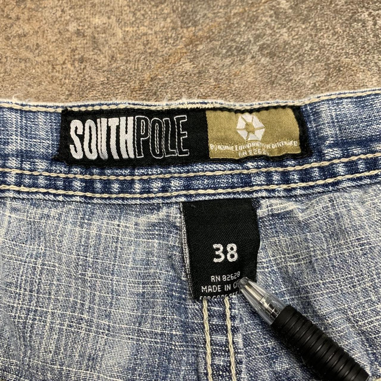 Southpole 00s light blue baggy denim jorts
