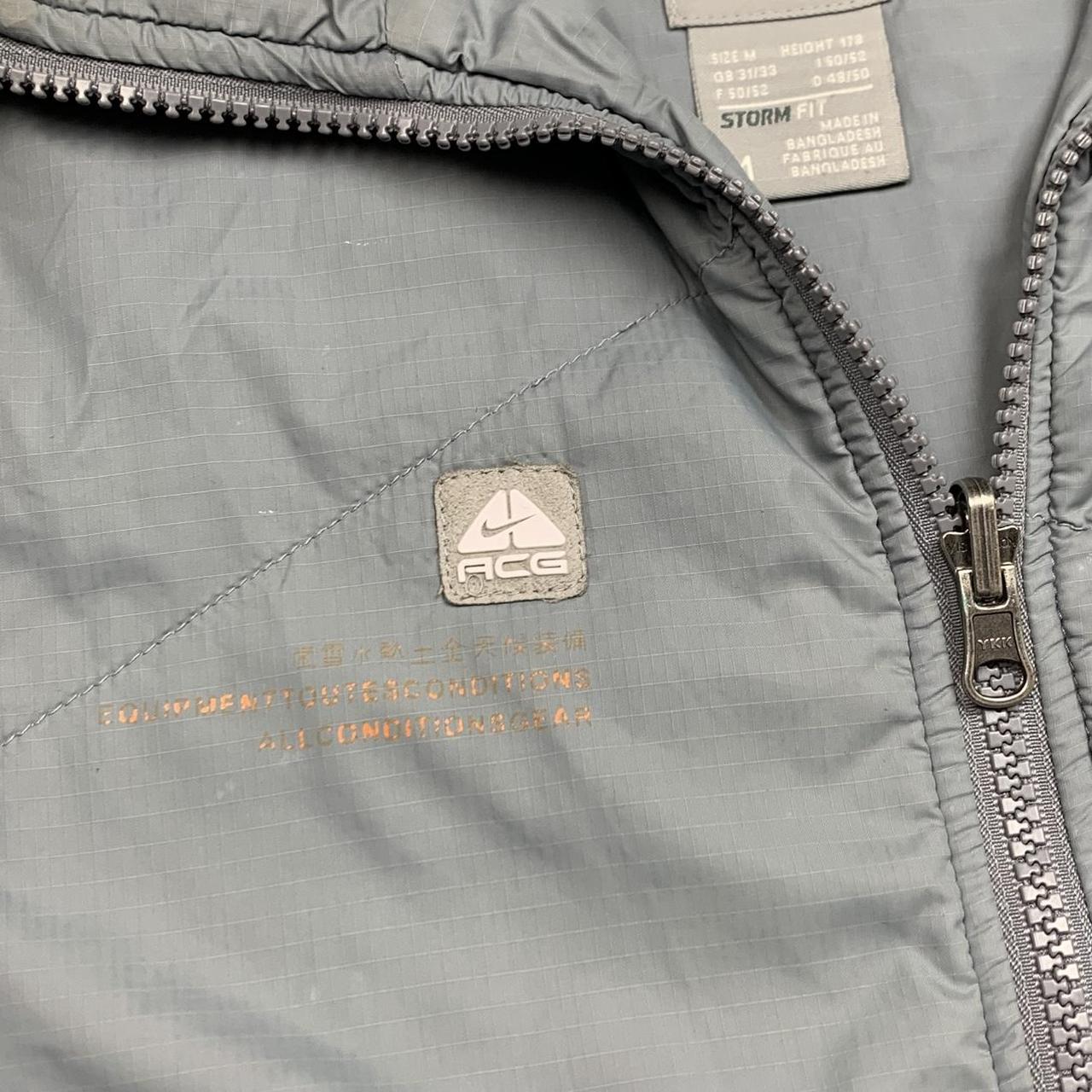 Nike ACG storm fit grey zip jacket