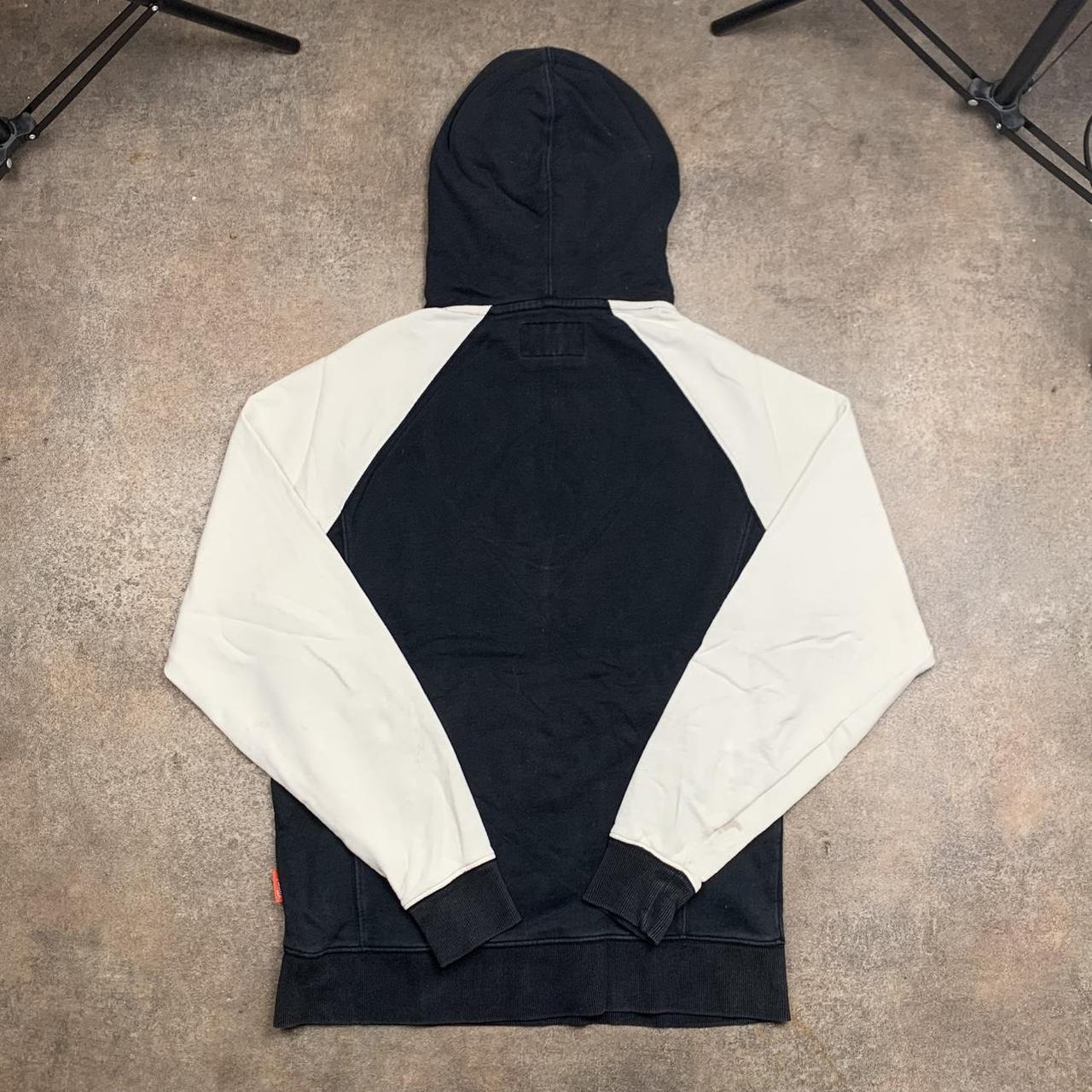 Mambo black white graphic hoodie