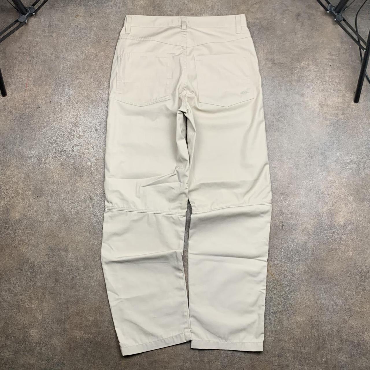Quiksilver 90s cream baggy denim jeans