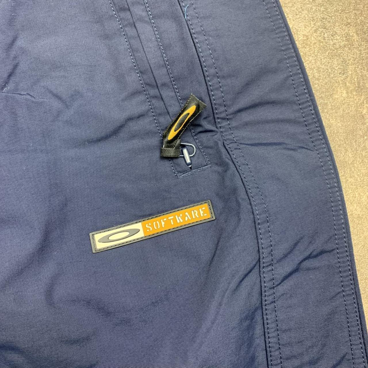 Oakley Software 90s baggy technical ski navy salopettes
