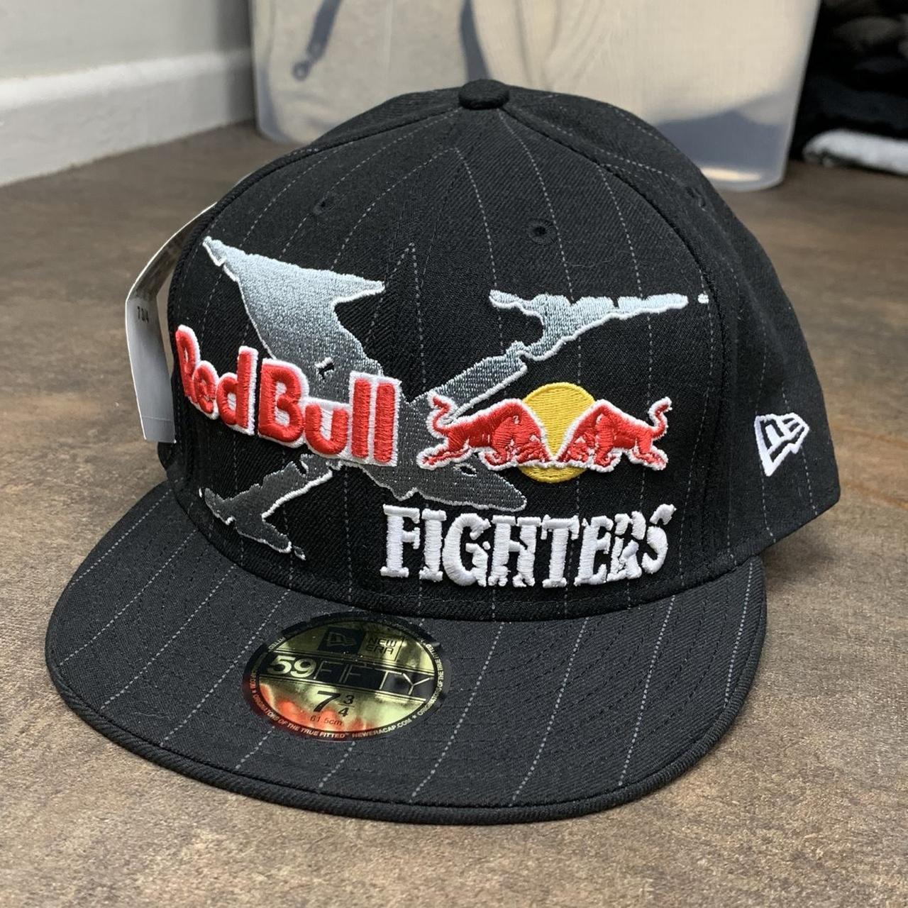 Fox Racing x Red Bull X-Fighters black graphic cap