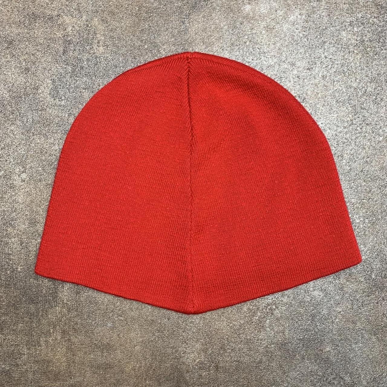 Oakley Software 00s red logo skully beanie