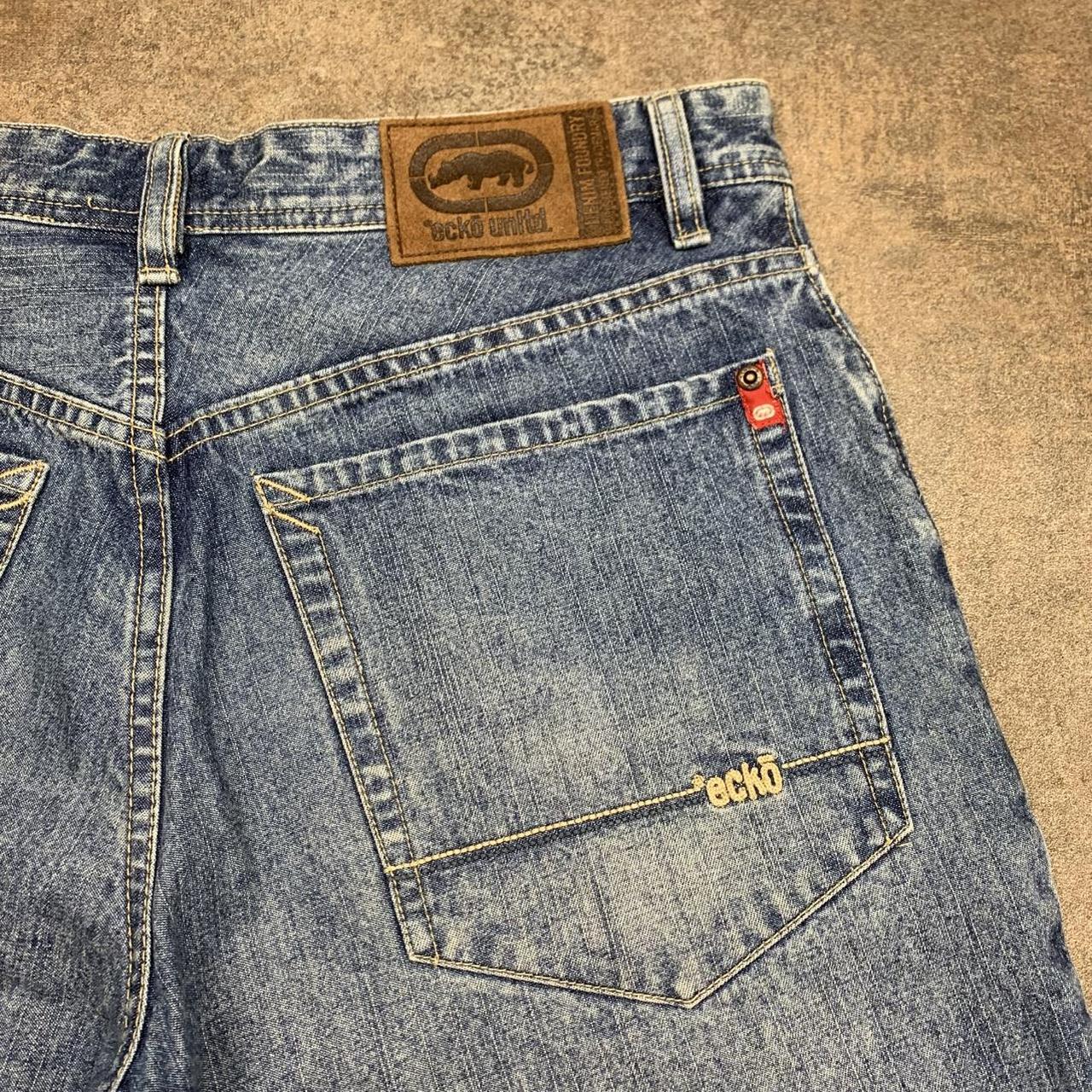 Ecko Unltd. 00s baggy blue denim jorts