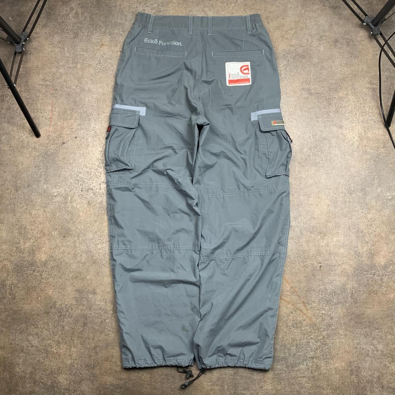 Ecko Function 00s rare graphic grey baggy joggers