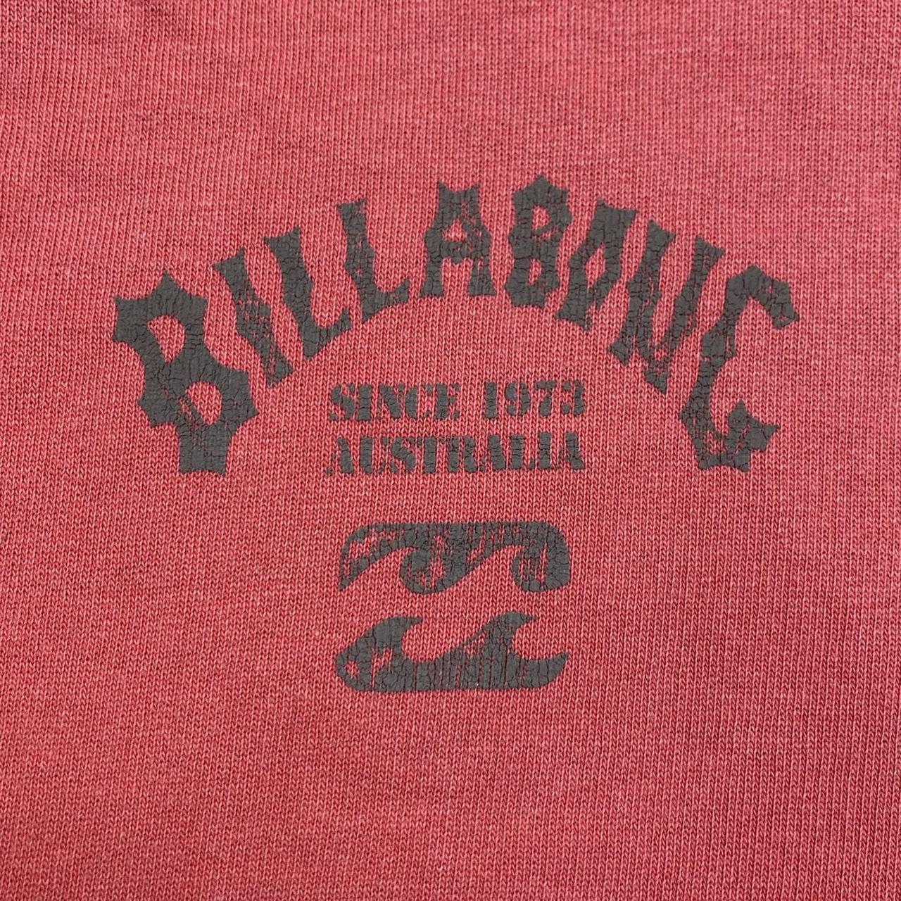 Billabong 90s rare hot pink graphic tee
