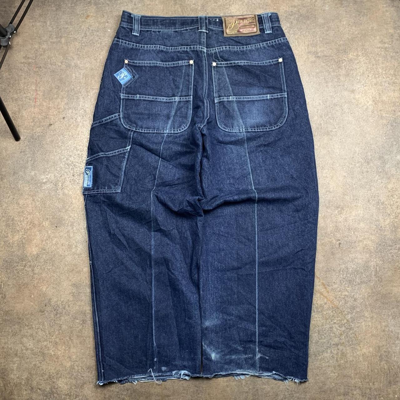 Pelle Pelle 90s baggy graphic carpenter denim jeans