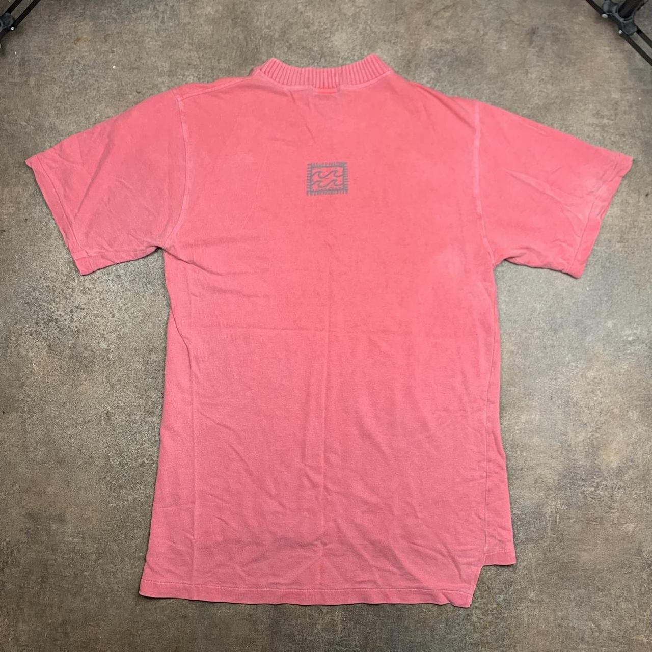 Billabong 90s rare hot pink graphic tee