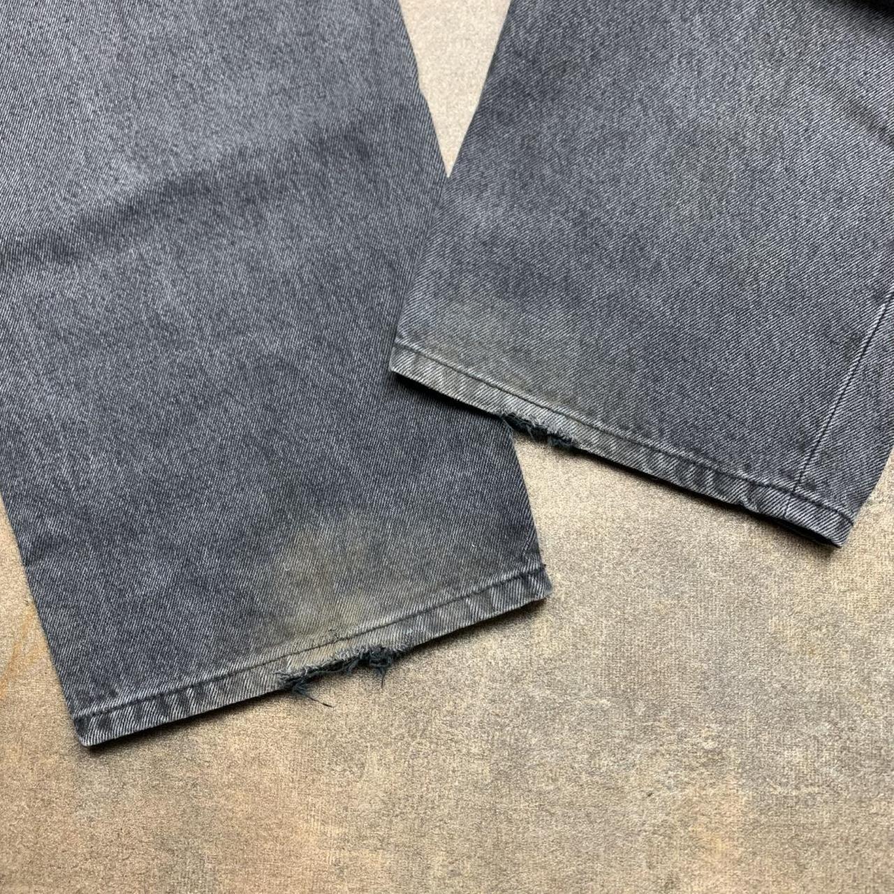 Obey baggy black denim jeans