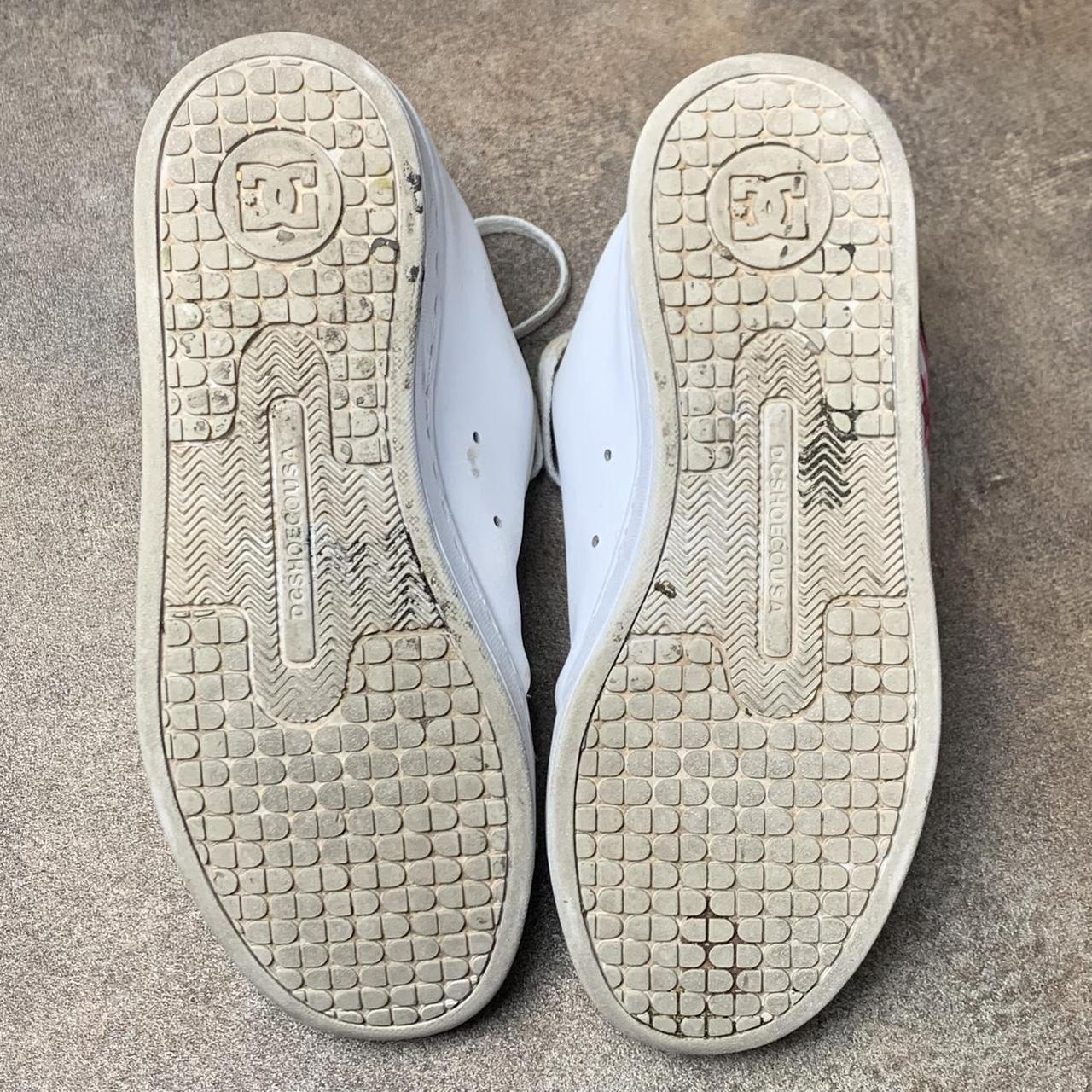 DC Shoes 00s Court Graffik white pink trainers