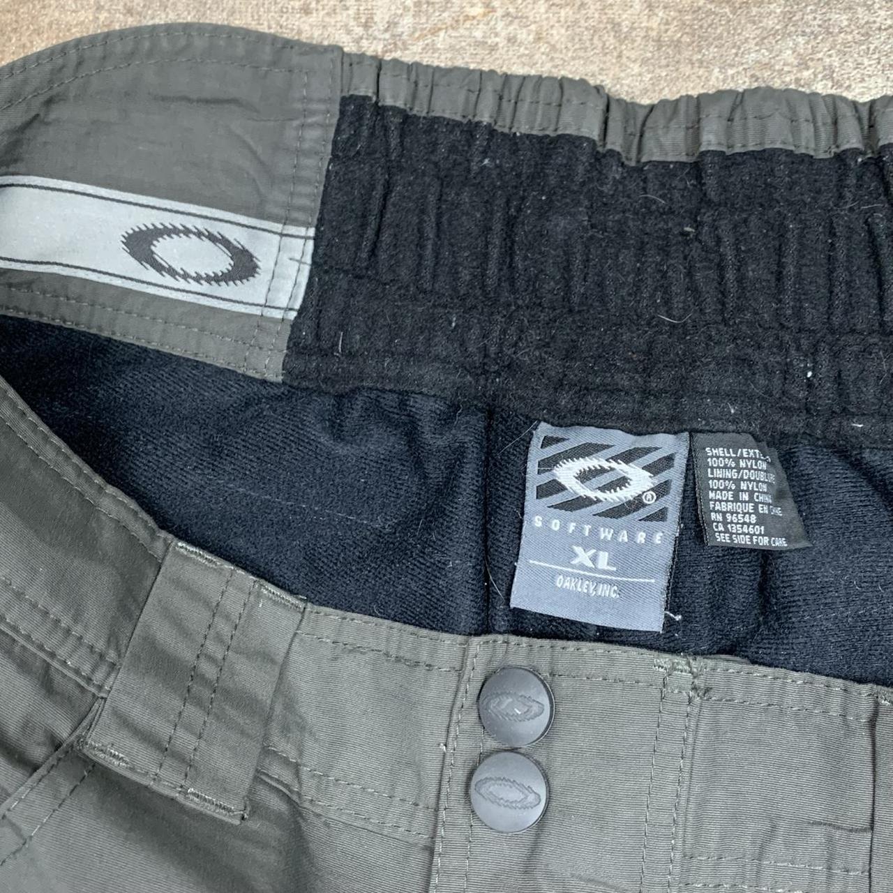 Oakley Software 90s baggy ski grey cargo salopettes