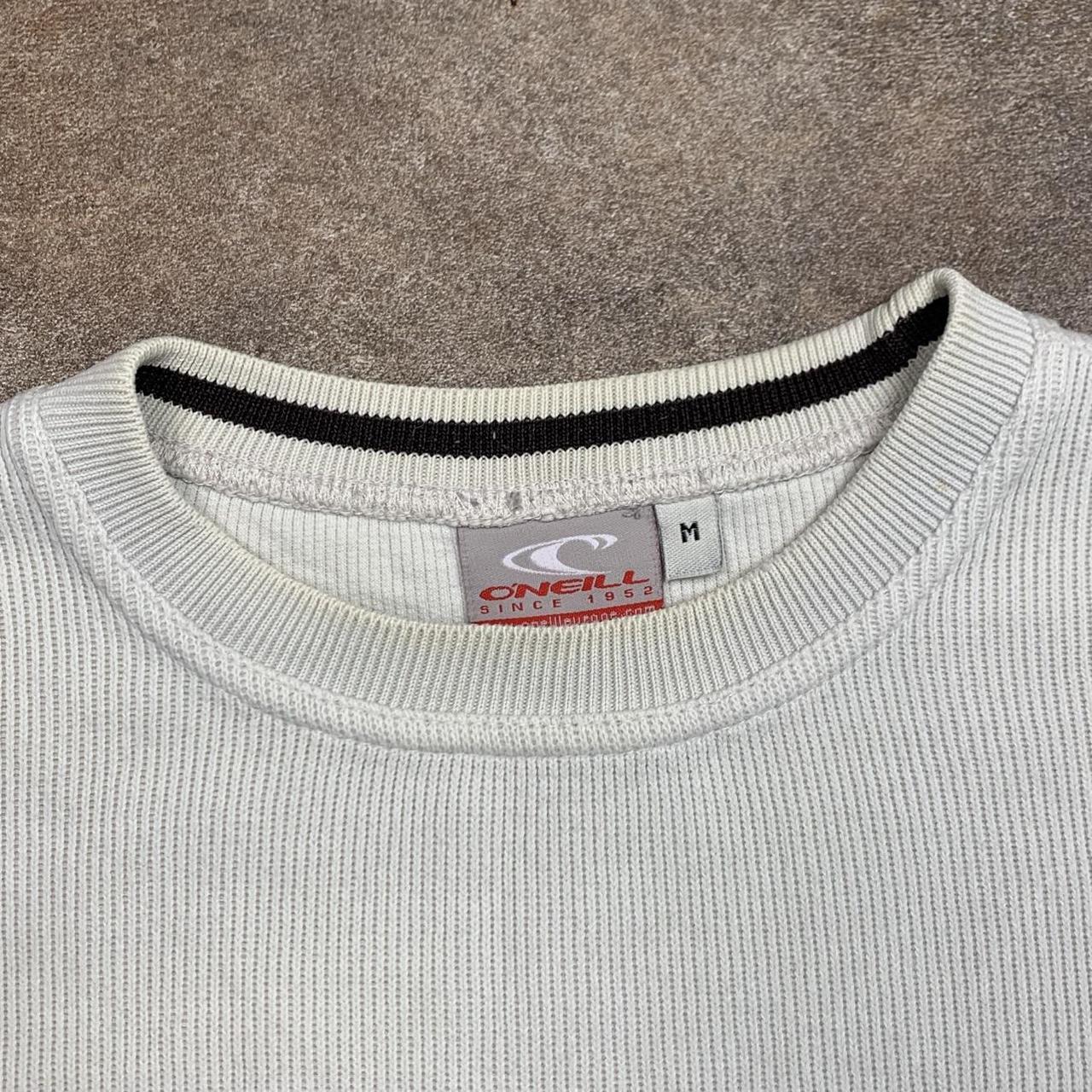O'Neill 00s cream knit graphic sweater