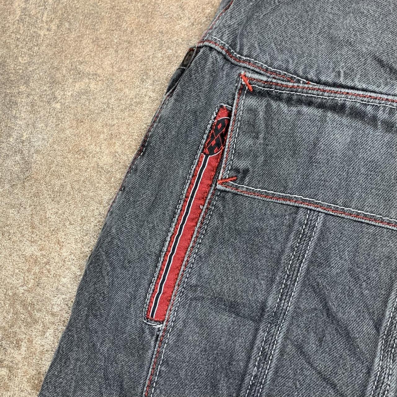 School Of Hard Knocks 90s baggy graphic black grey jorts