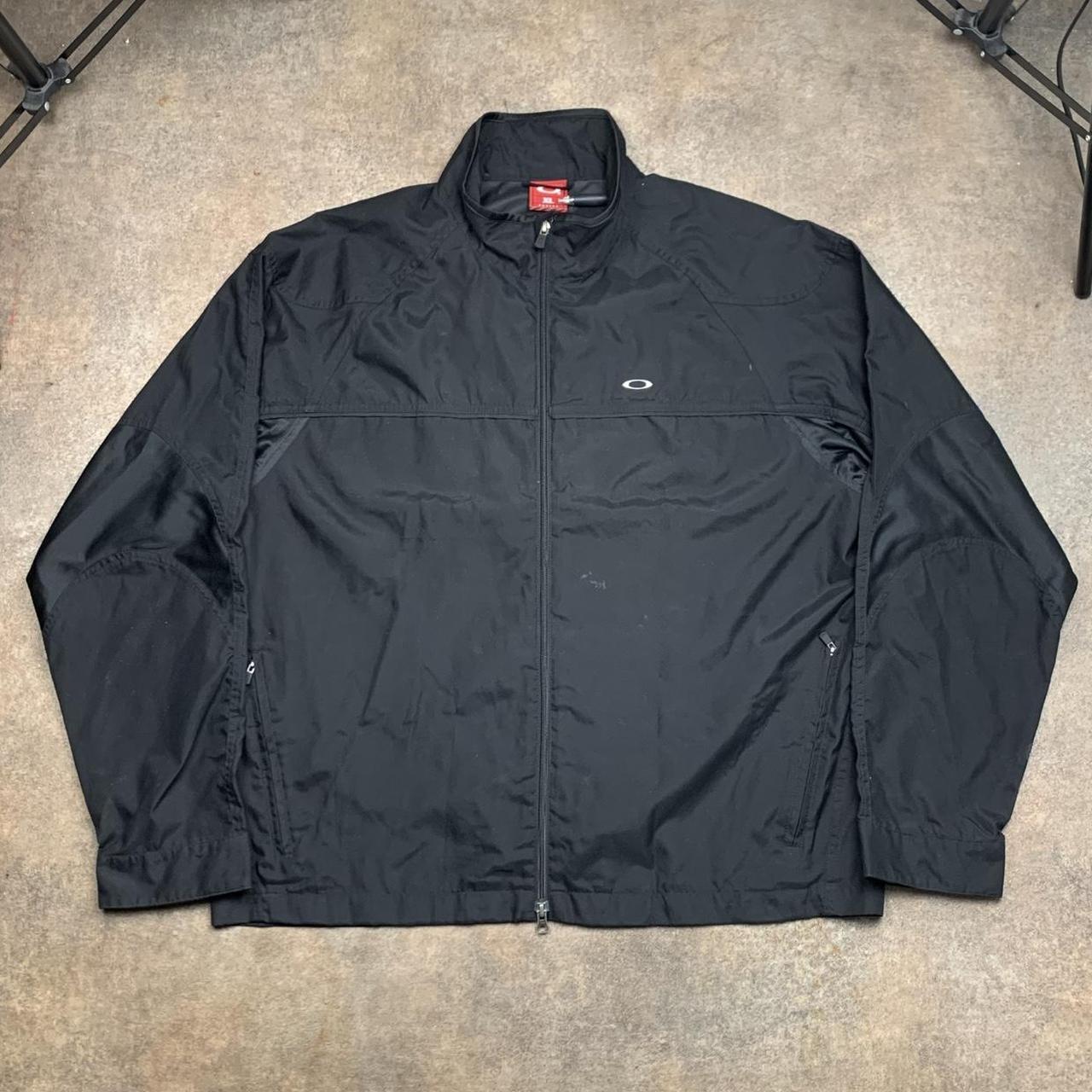 Oakley Software 00s black grey logo track jacket