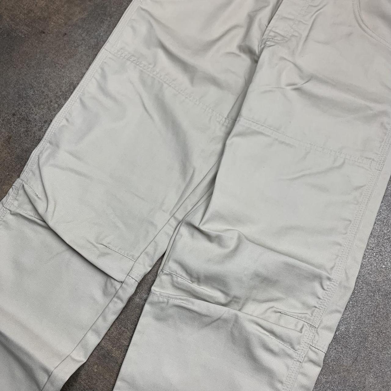 Quiksilver 90s cream baggy denim jeans