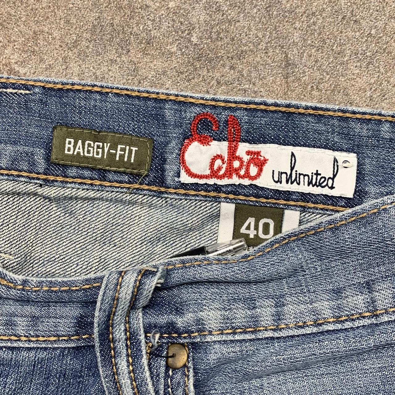 Ecko Unltd. 00s light blue baggy denim shorts
